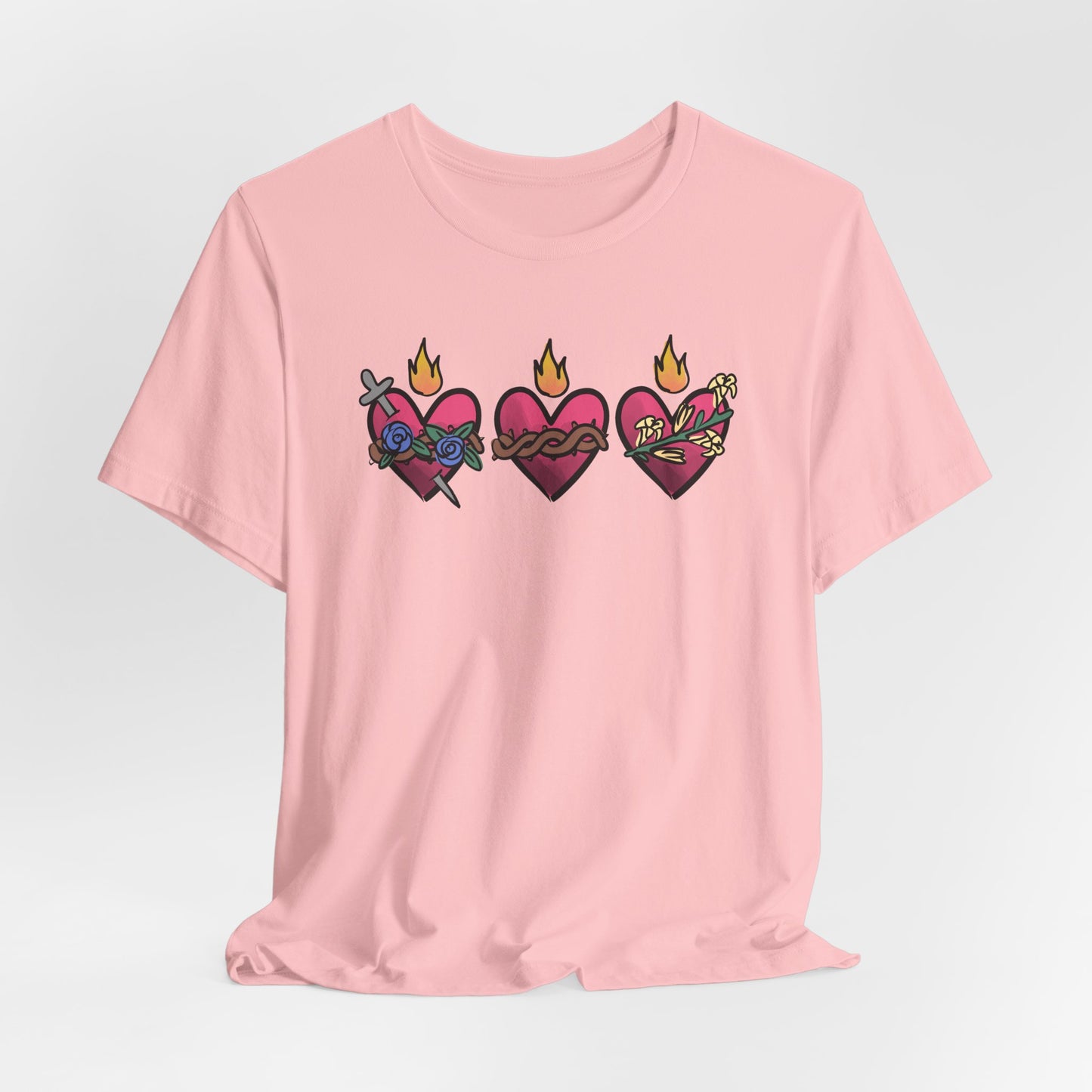 Holy Family Hearts Jersey Tee