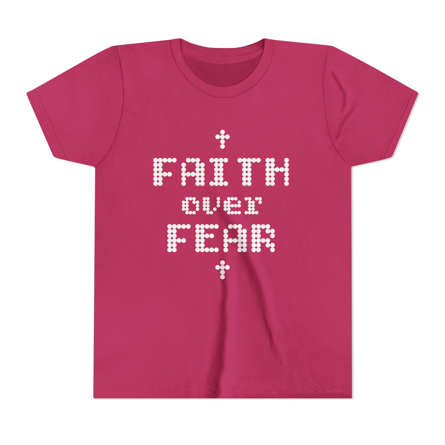Faith Over Fear Youth Short Sleeve Tee