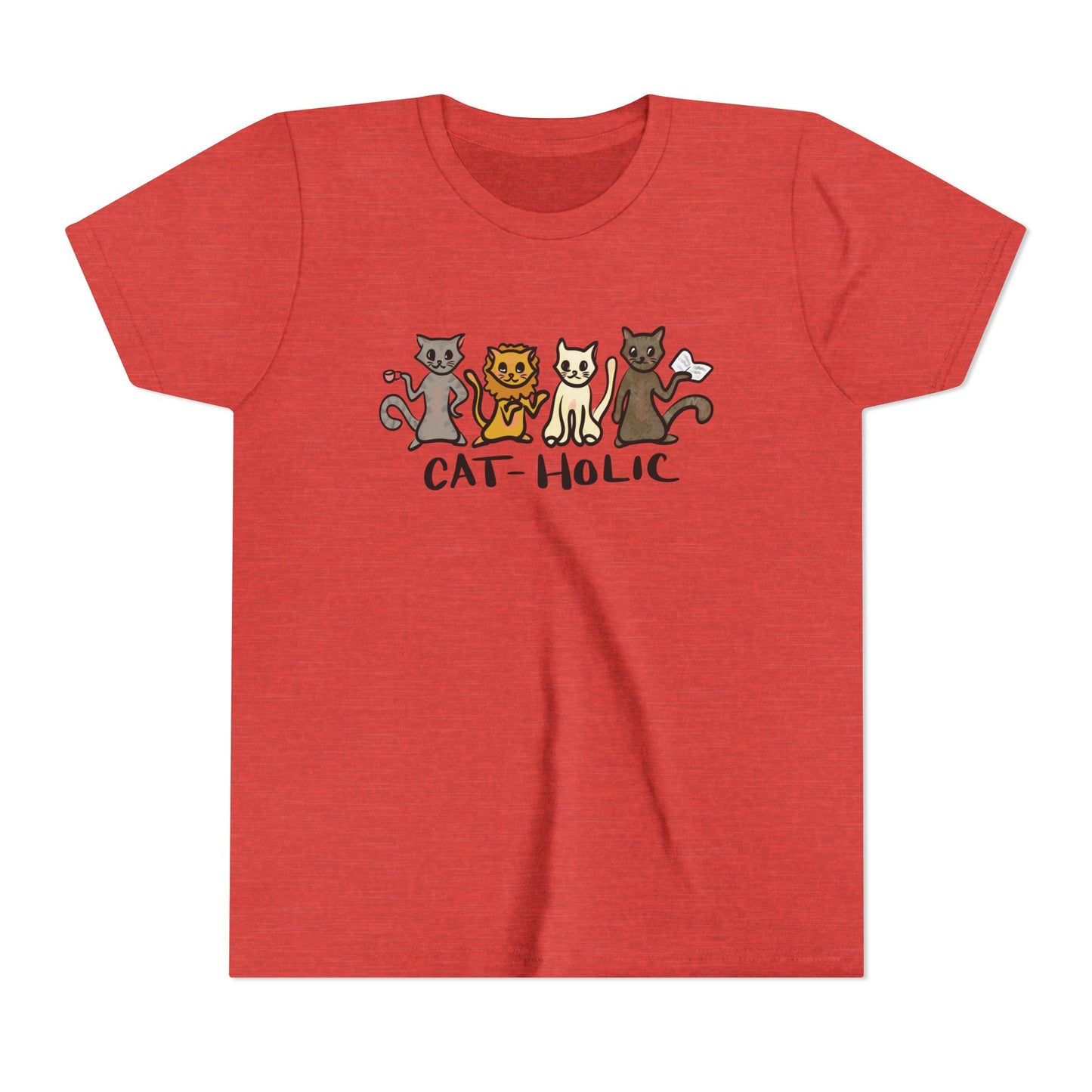 Cat-holic Youth Tee