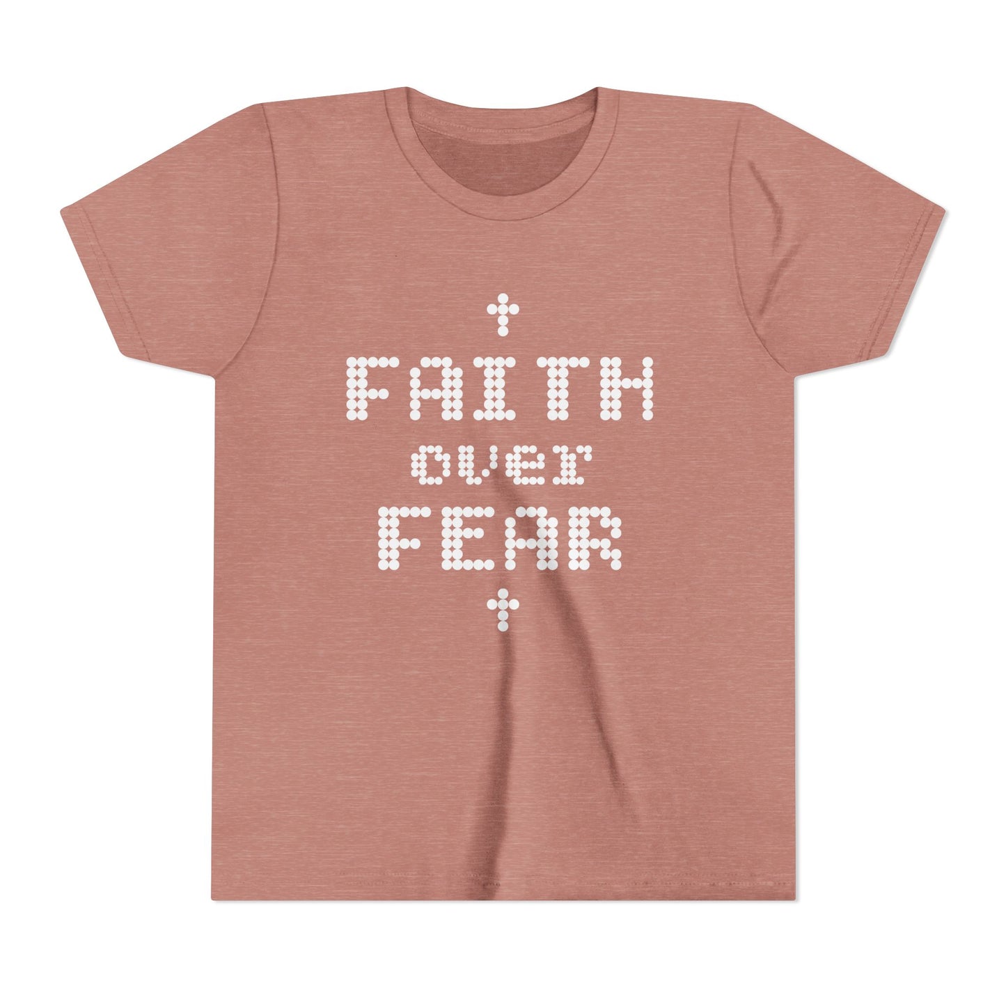 Faith Over Fear Youth Short Sleeve Tee