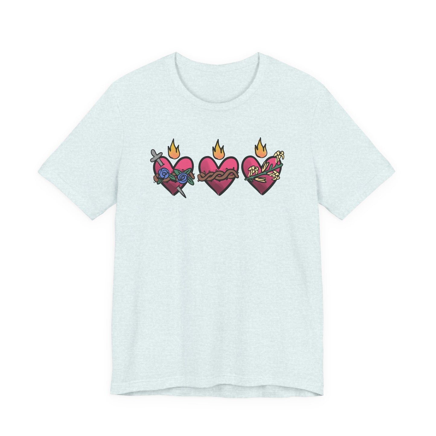 Holy Family Hearts Jersey Tee