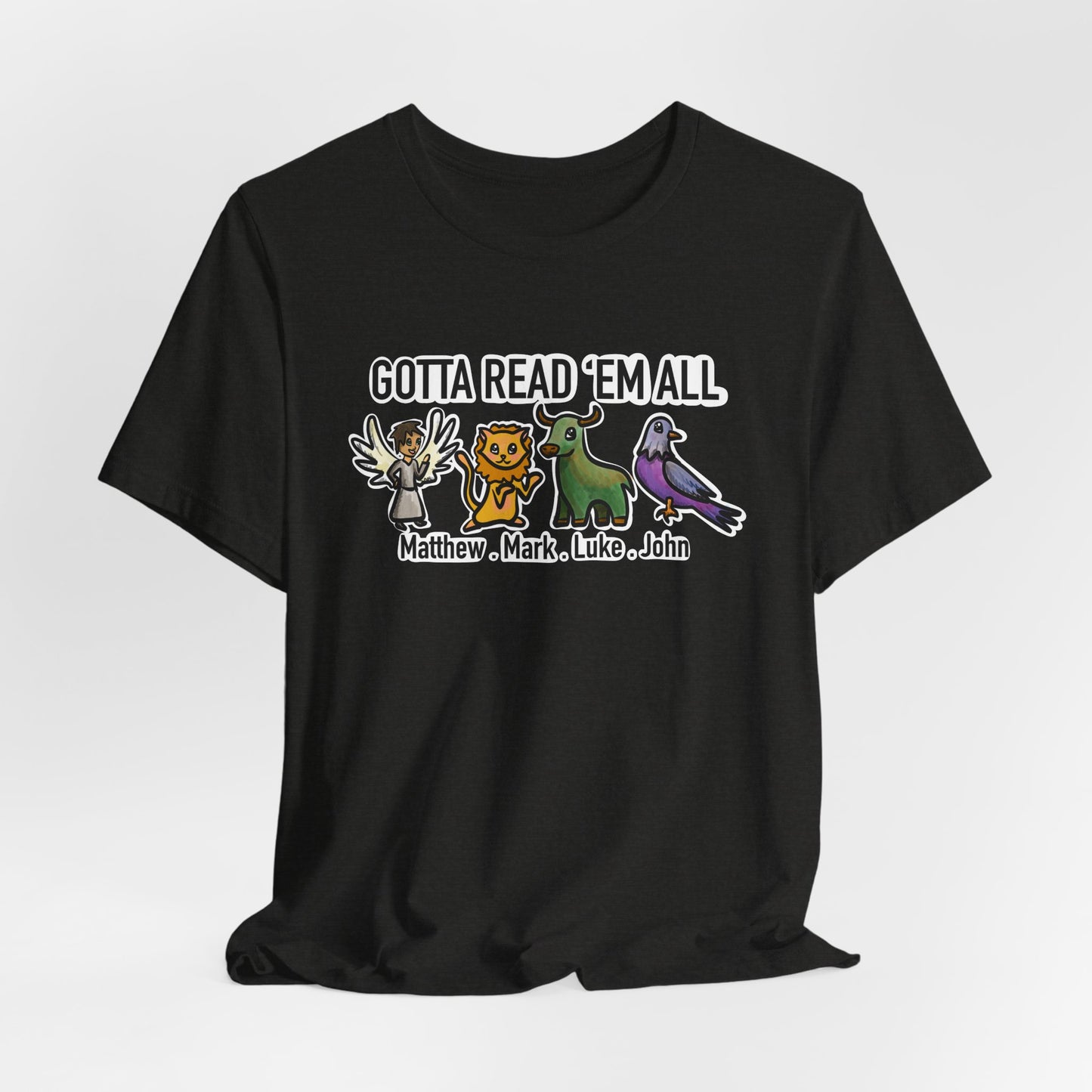 Gotta Read Em All Short Sleeve Tee