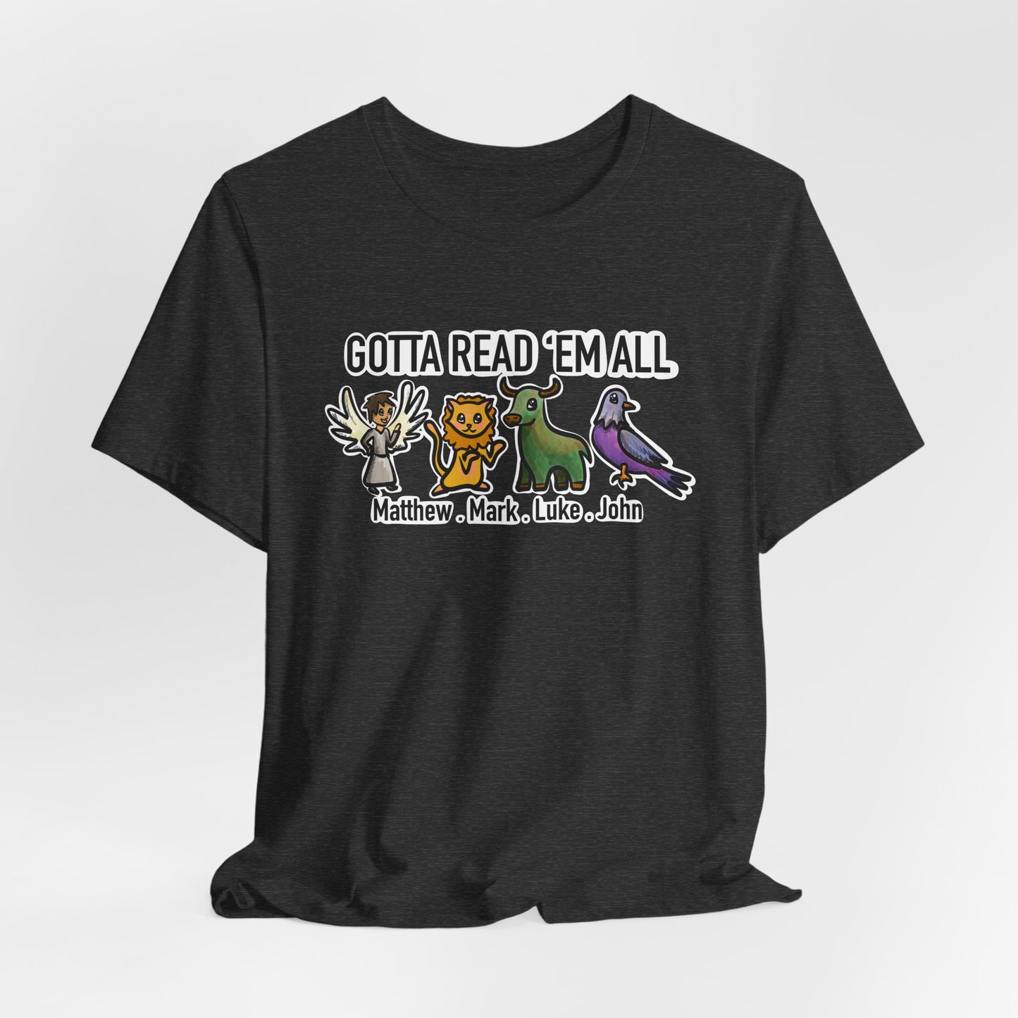 Gotta Read Em All Short Sleeve Tee