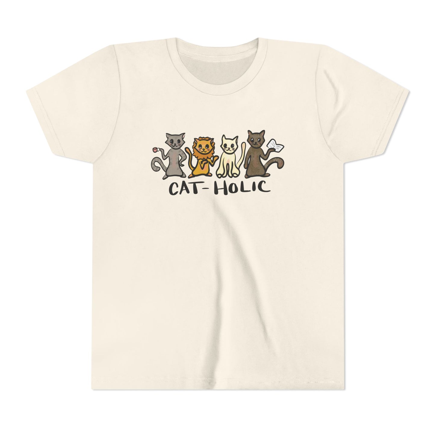 Cat-holic Youth Tee