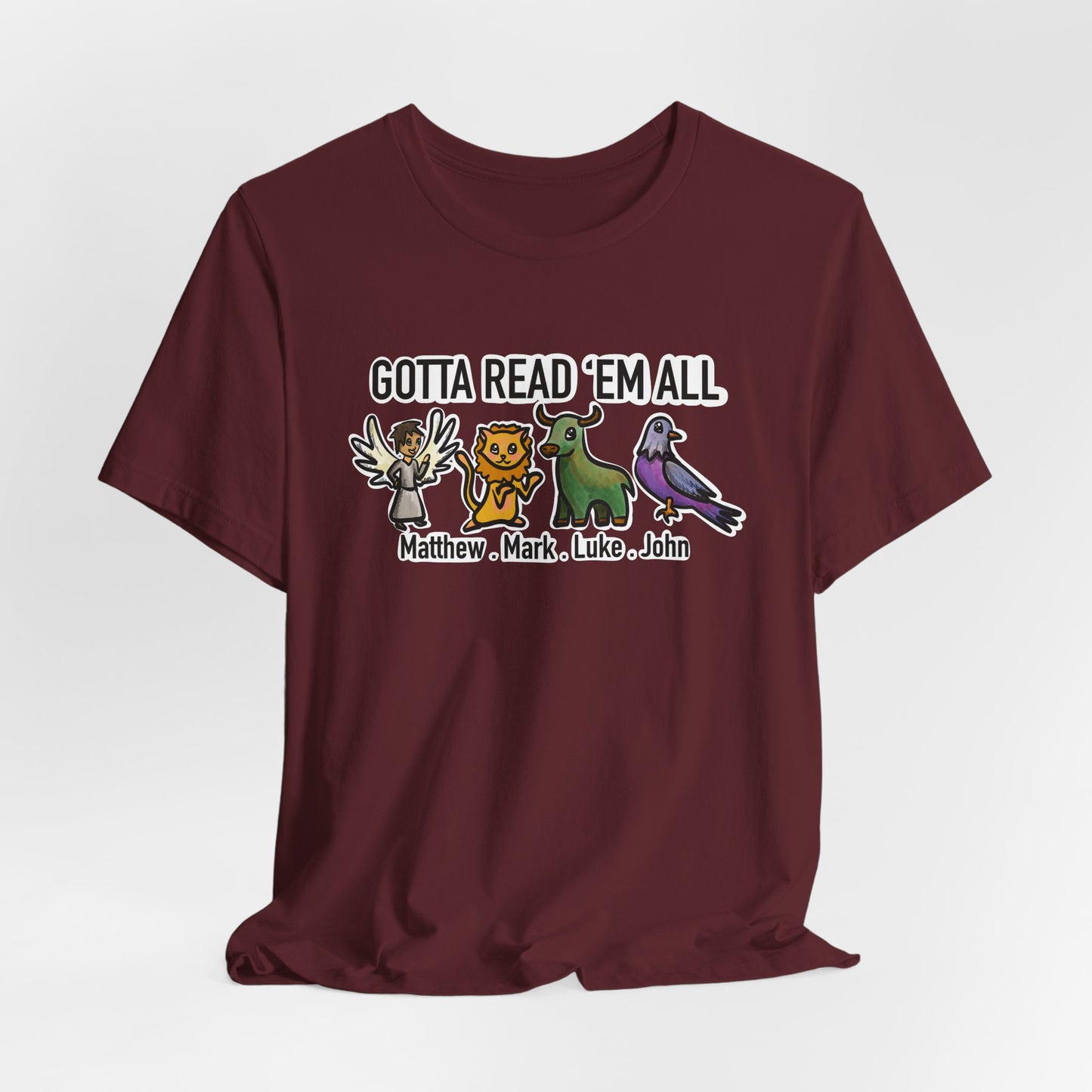 Gotta Read Em All Short Sleeve Tee