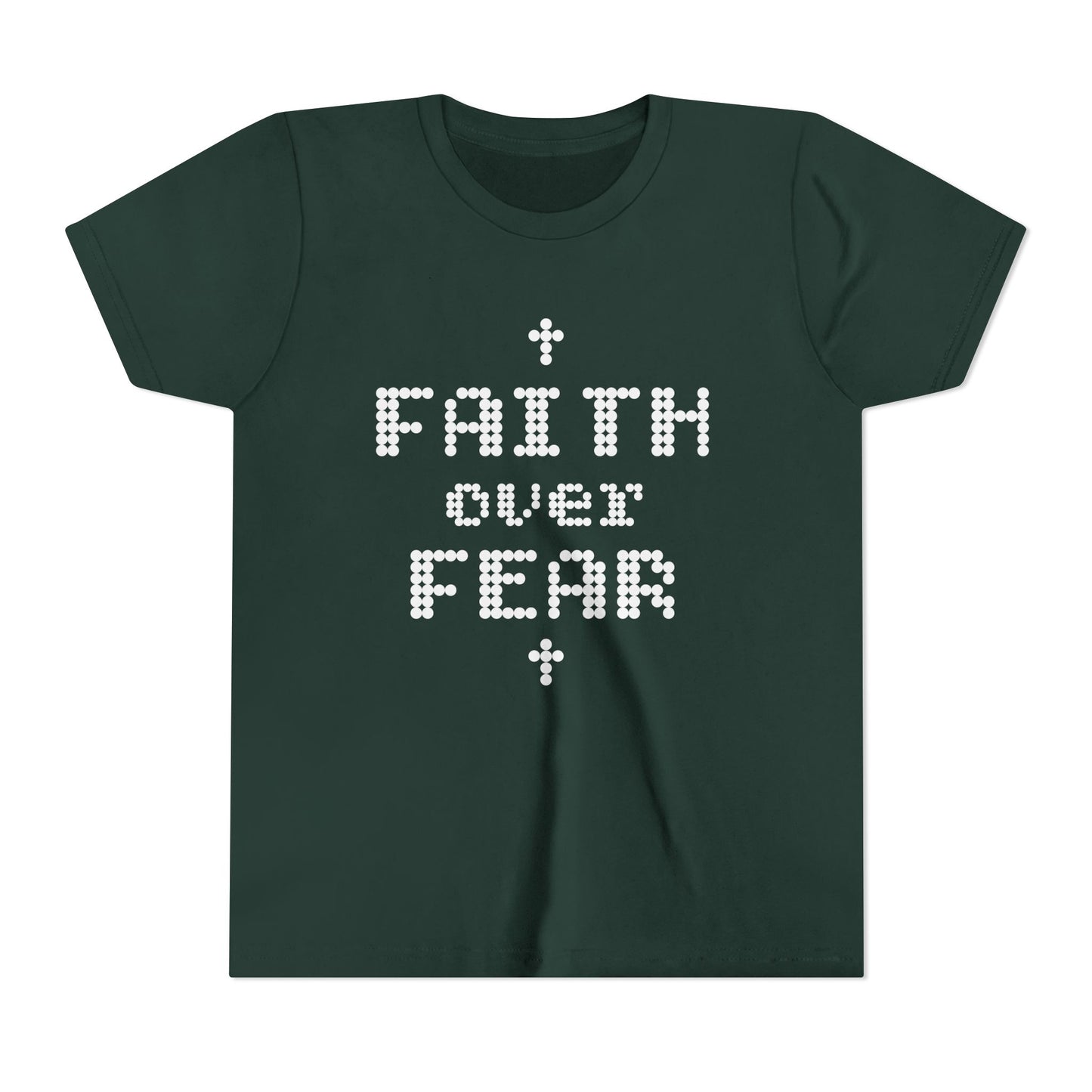 Faith Over Fear Youth Short Sleeve Tee