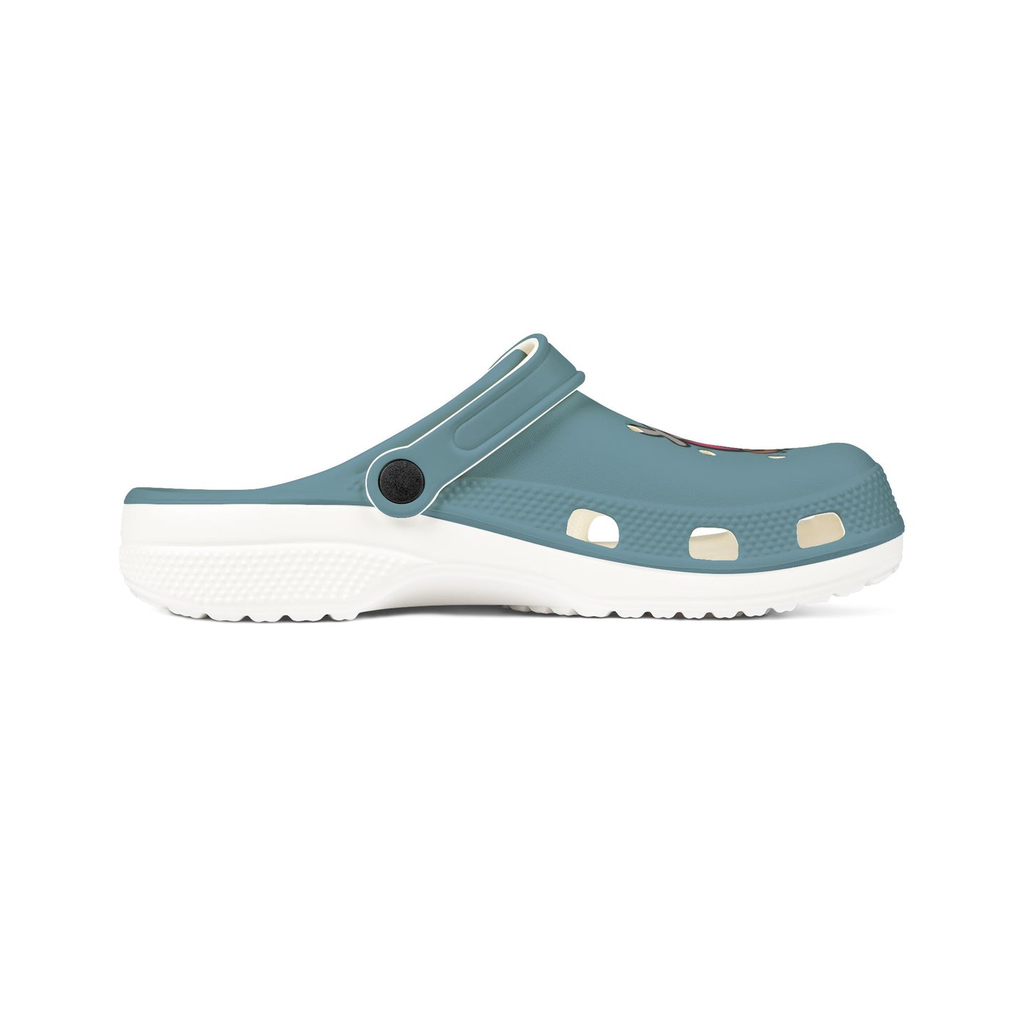 Sacred Heart and Immaculate Heart Adult Size Rubber Shoes (AOP)
