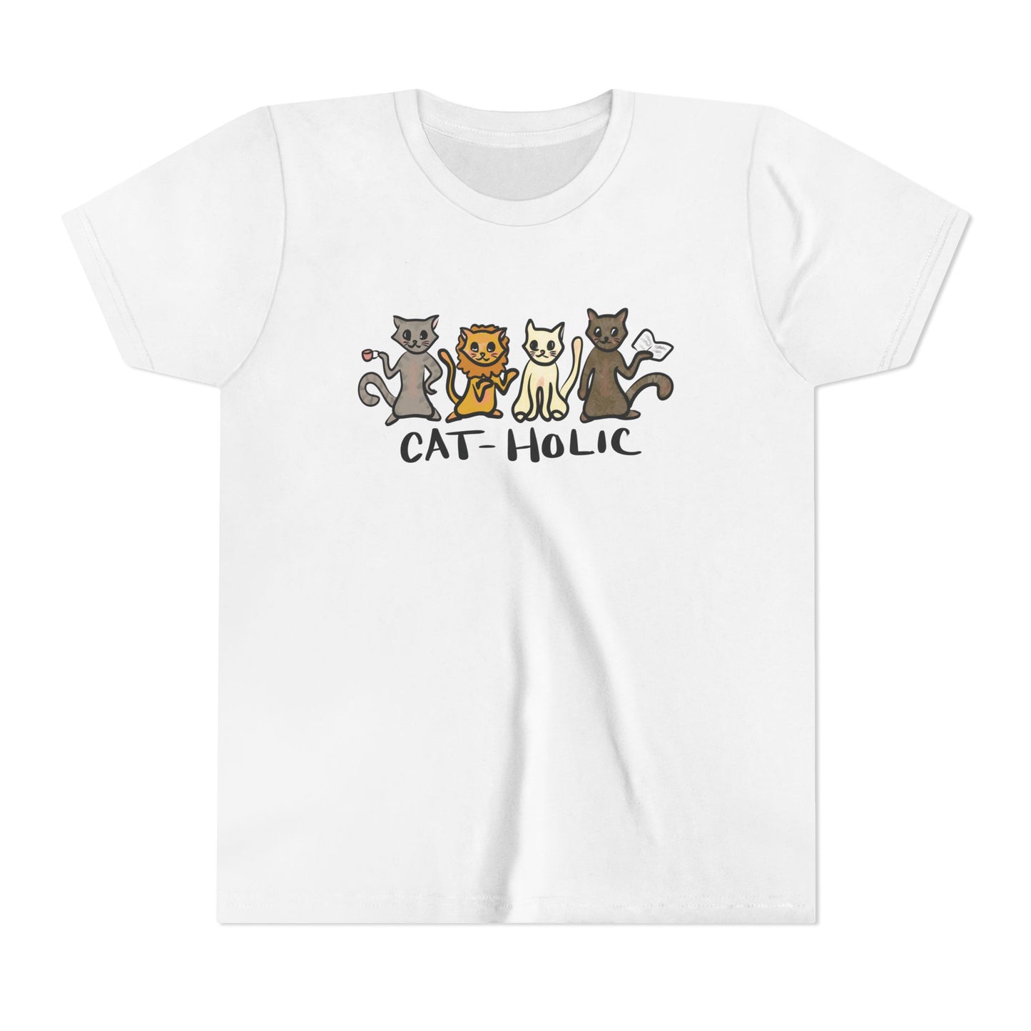 Cat-holic Youth Tee