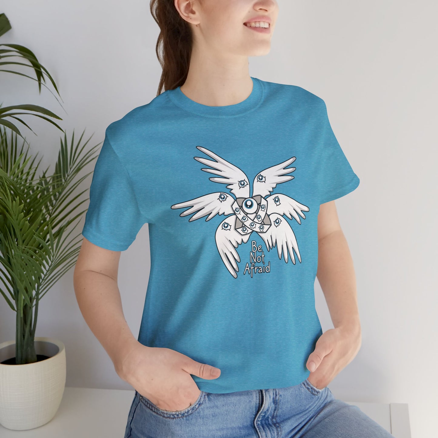 "Be Not Afraid" Biblically Accurate Angel T-Shirt