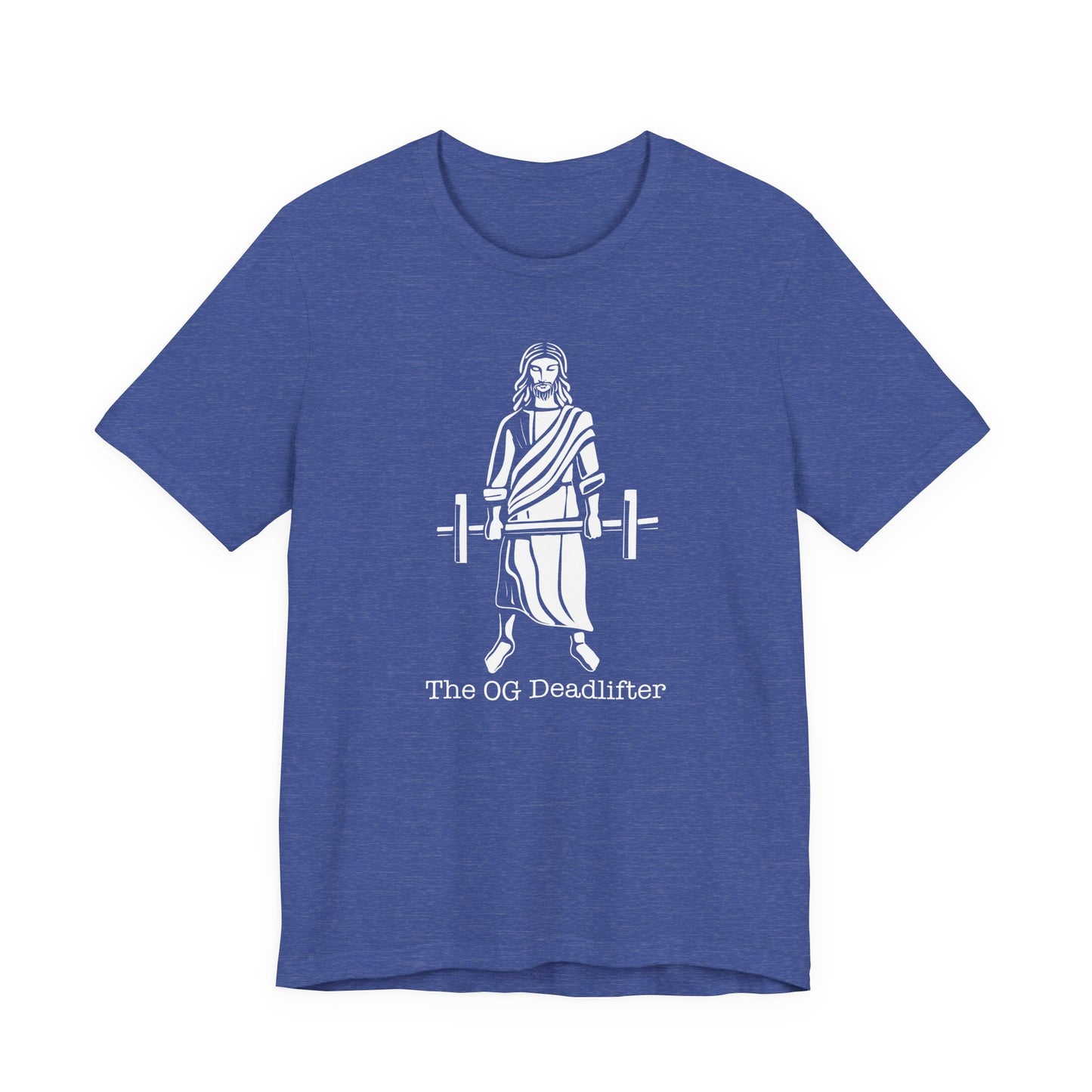 Jesus the Original Deadlifter Short Sleeve Tee