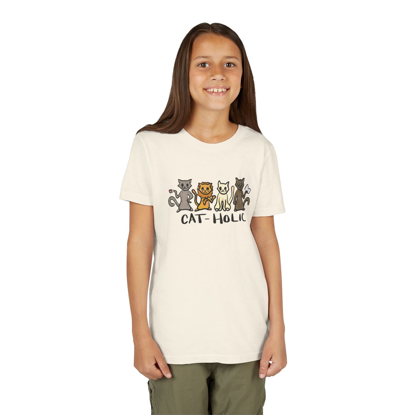Cat-holic Youth Tee