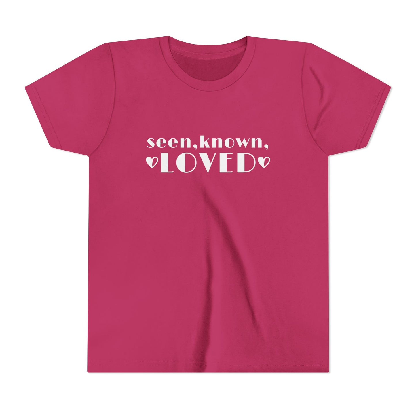 Seen, Known, Loved Youth  Tee