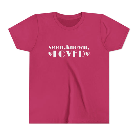 Seen, Known, Loved Youth  Tee