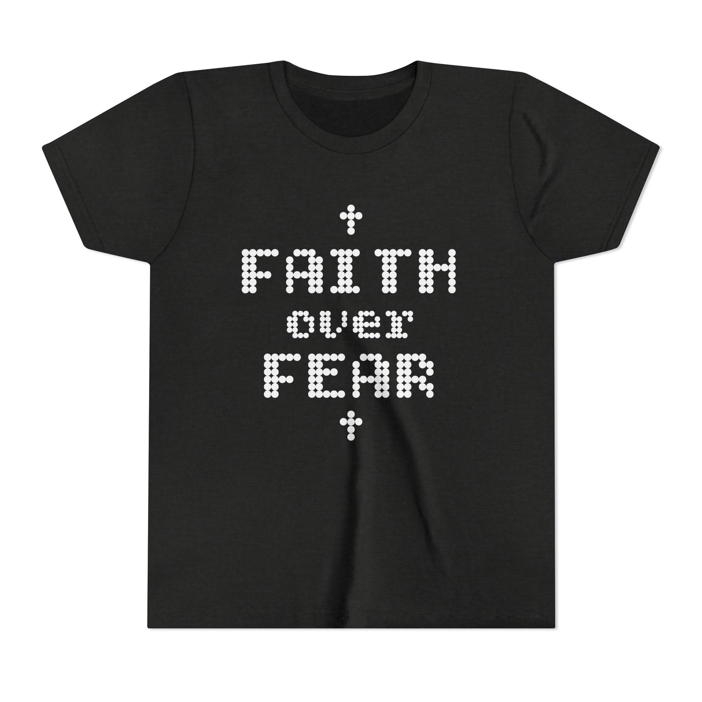 Faith Over Fear Youth Short Sleeve Tee
