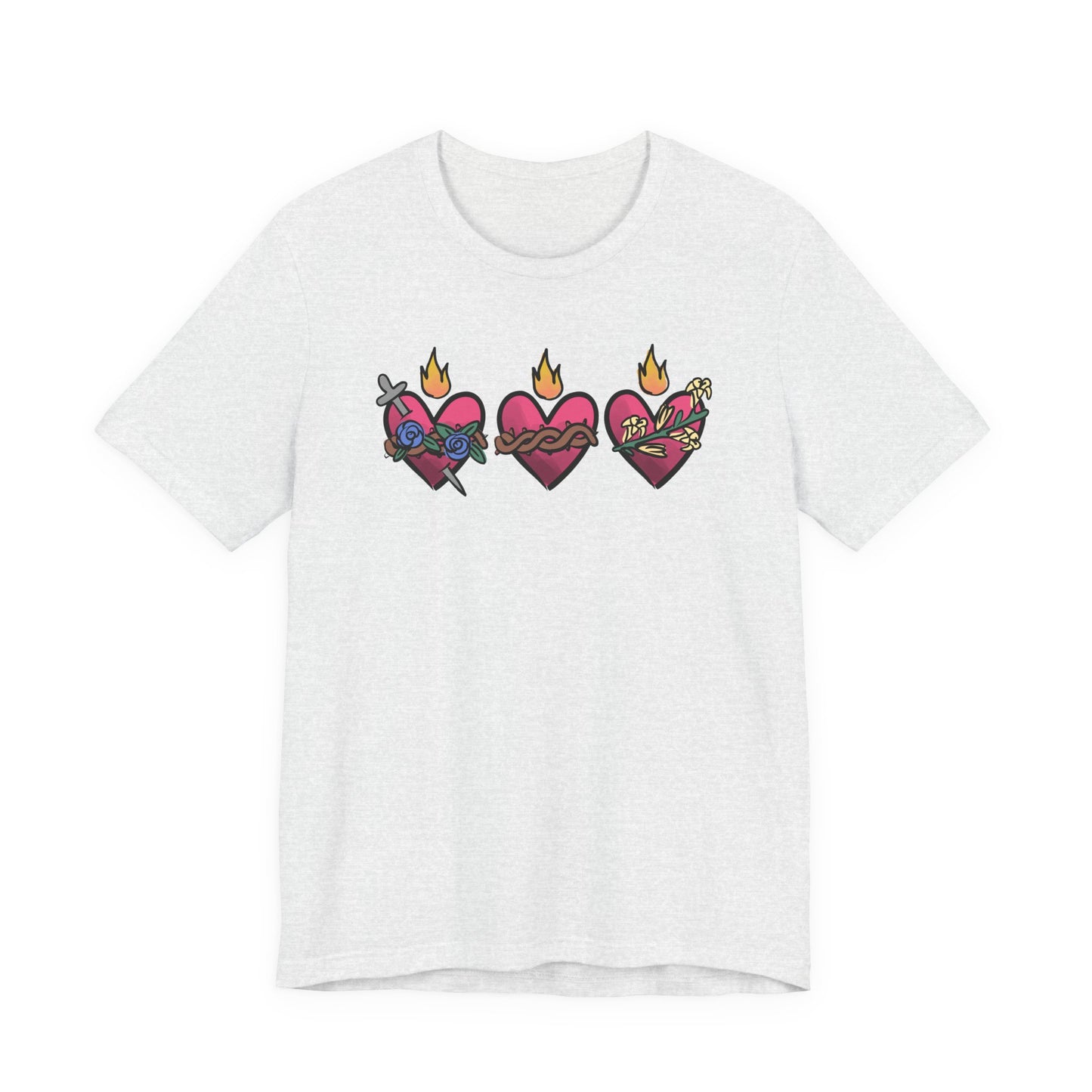 Holy Family Hearts Jersey Tee