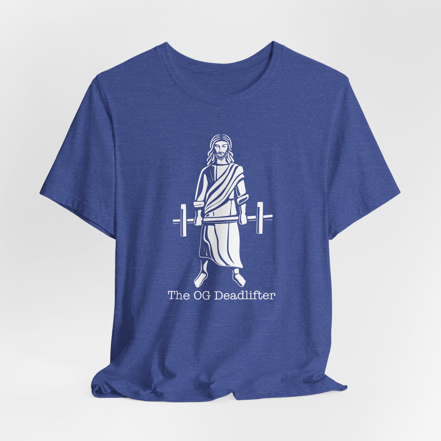Jesus the Original Deadlifter Short Sleeve Tee