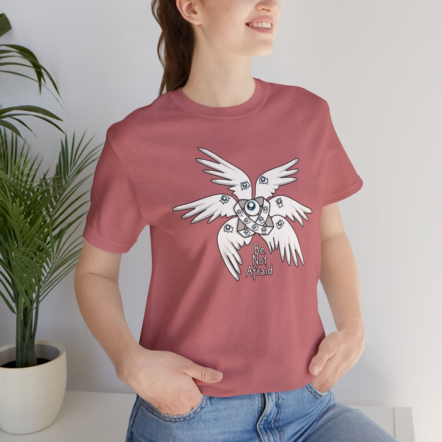 "Be Not Afraid" Biblically Accurate Angel T-Shirt