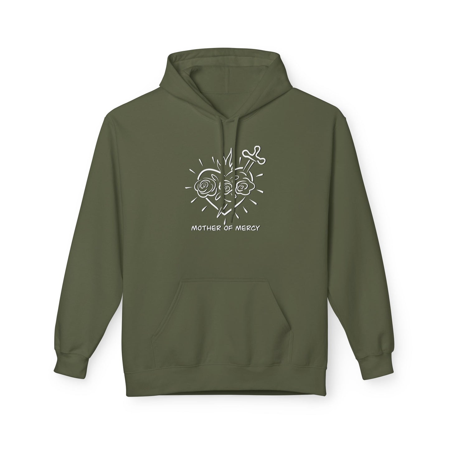 Mother of Mercy Unisex Midweight Softstyle Fleece Hoodie