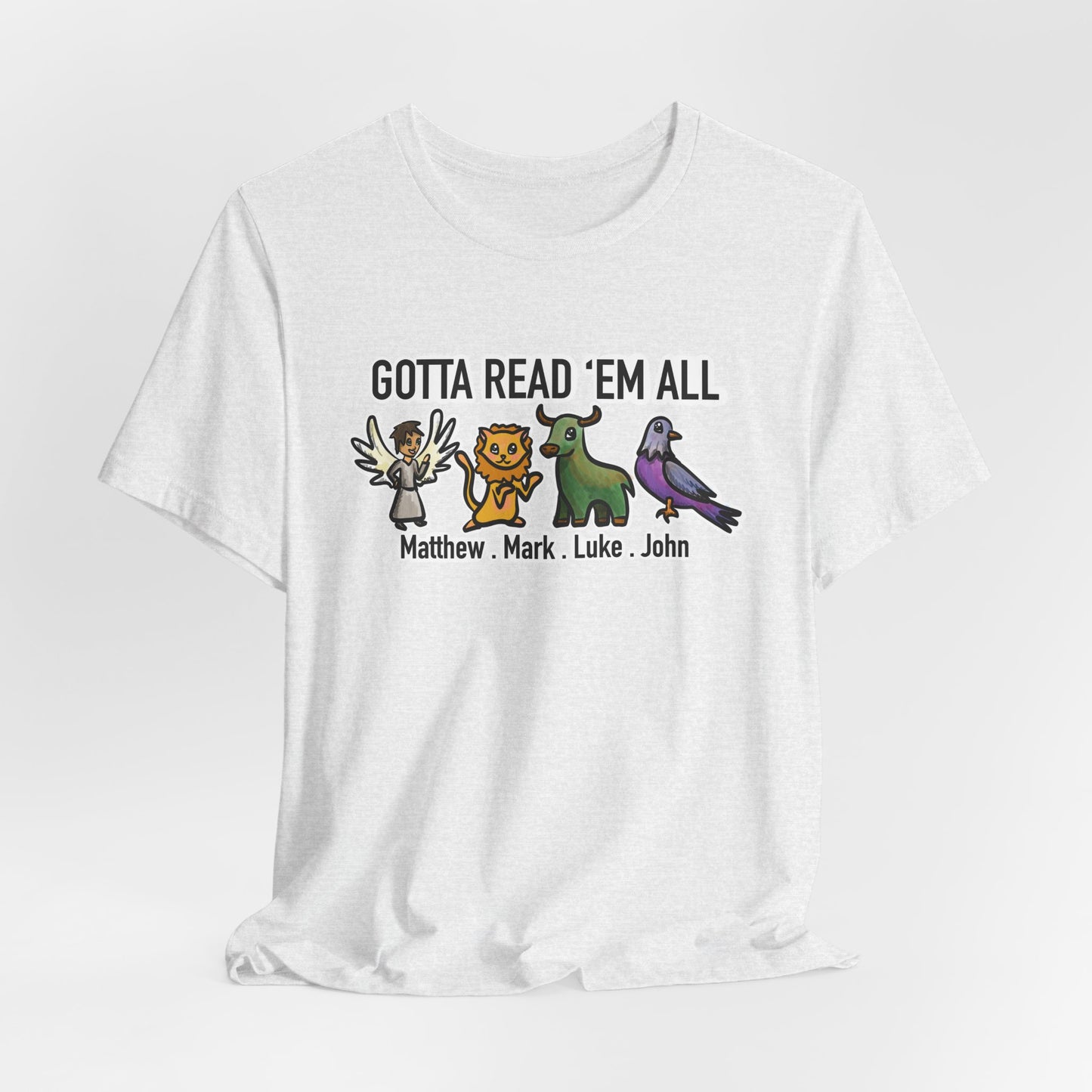 Gotta Read Em All Short Sleeve Tee