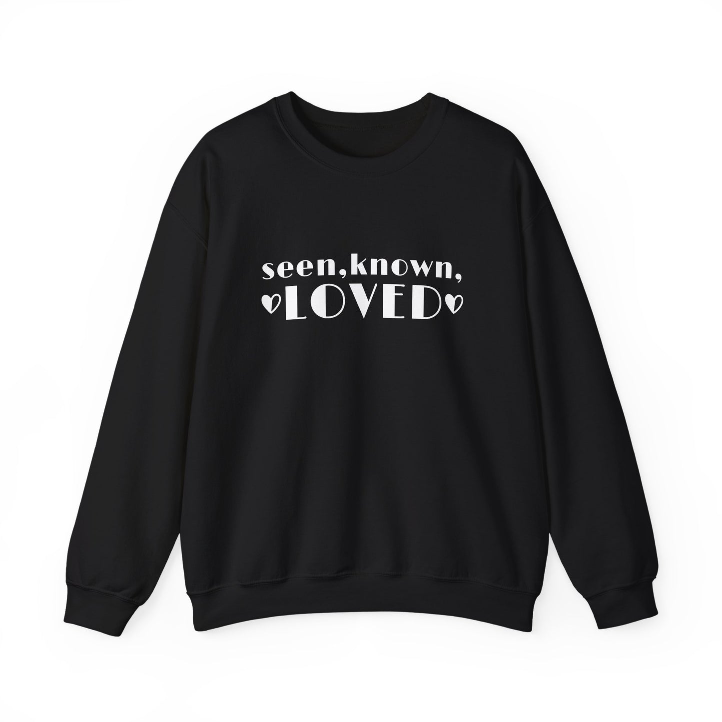 Seen, Known, Loved Crewneck Sweatshirt