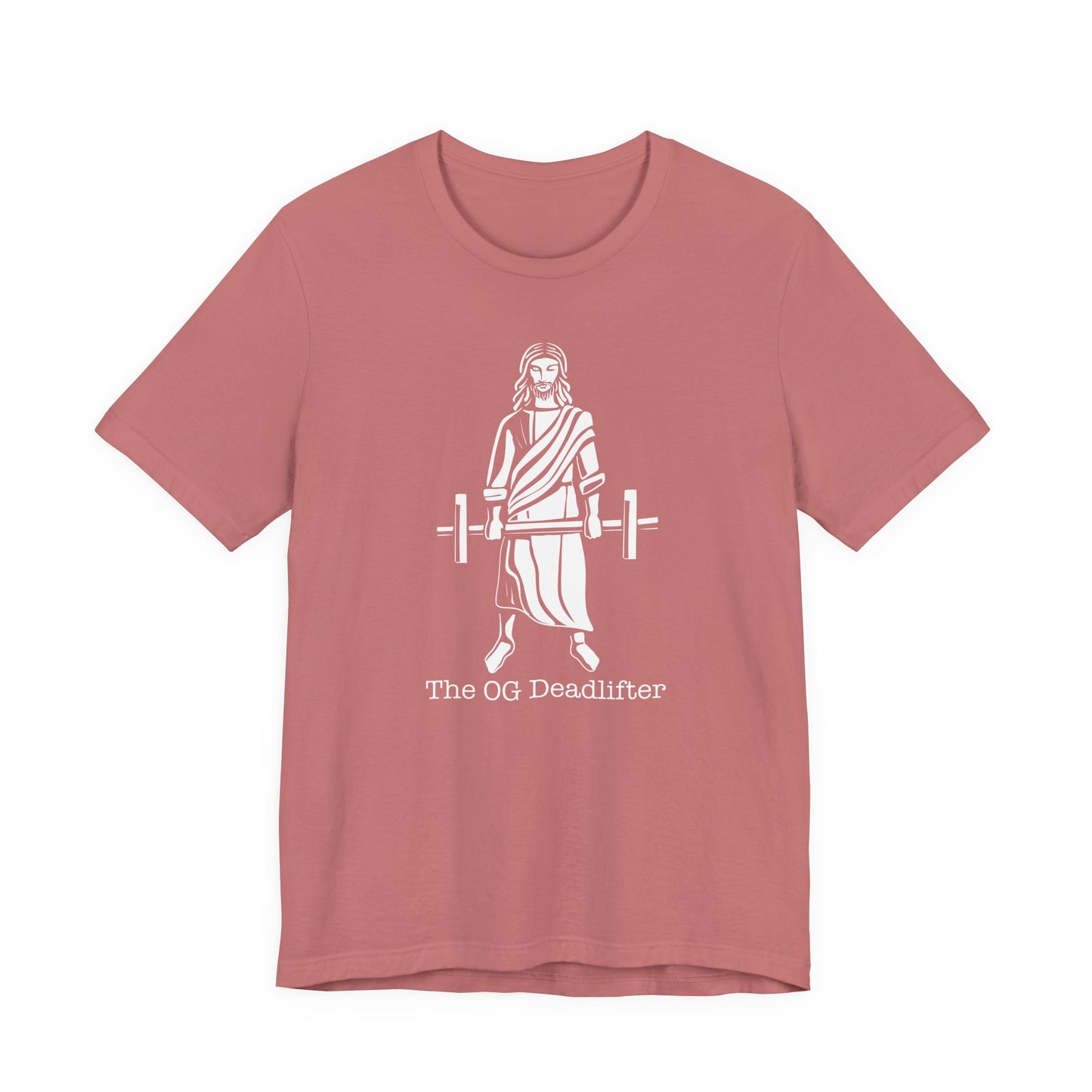 Jesus the Original Deadlifter Short Sleeve Tee