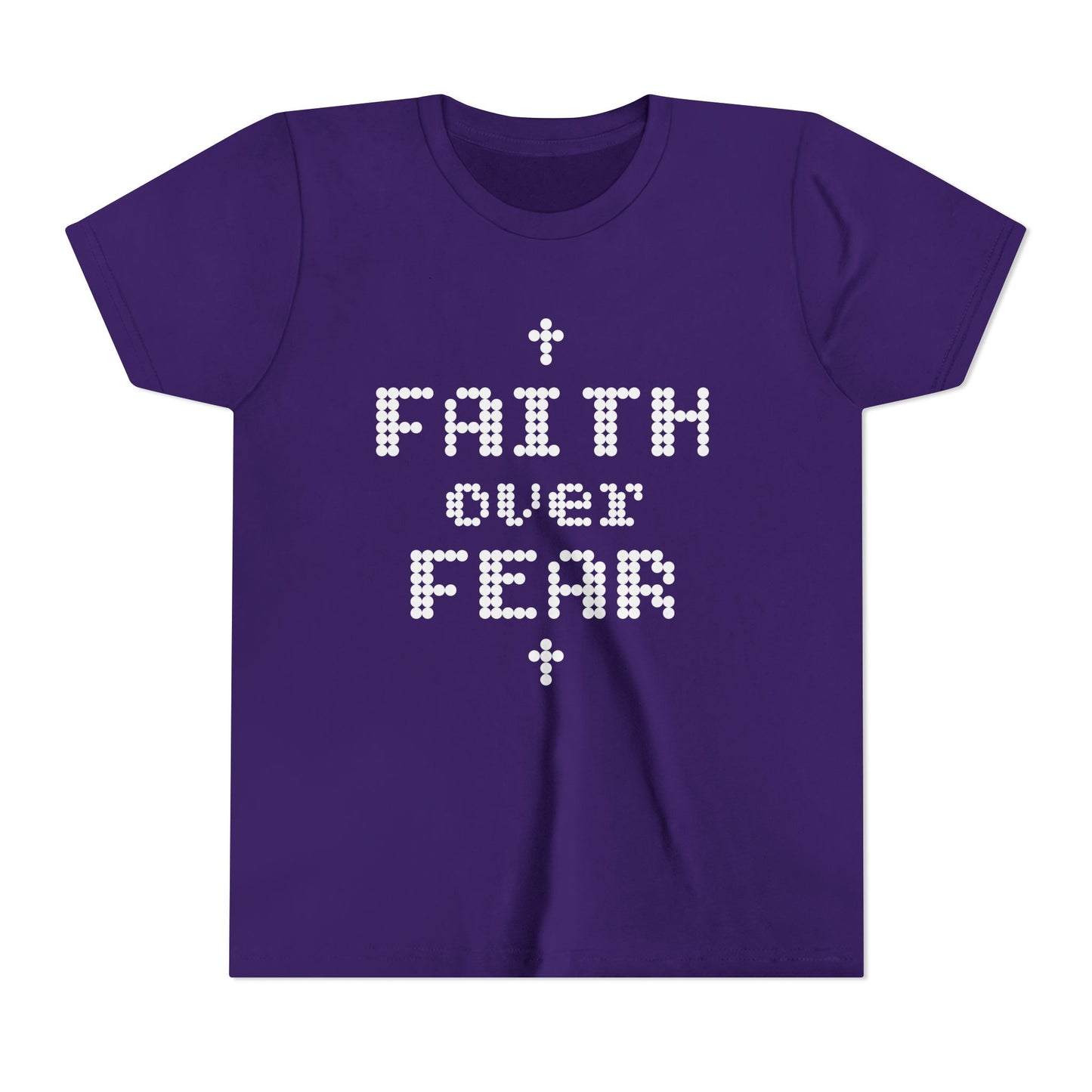 Faith Over Fear Youth Short Sleeve Tee