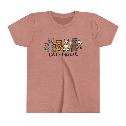 Cat-holic Youth Tee
