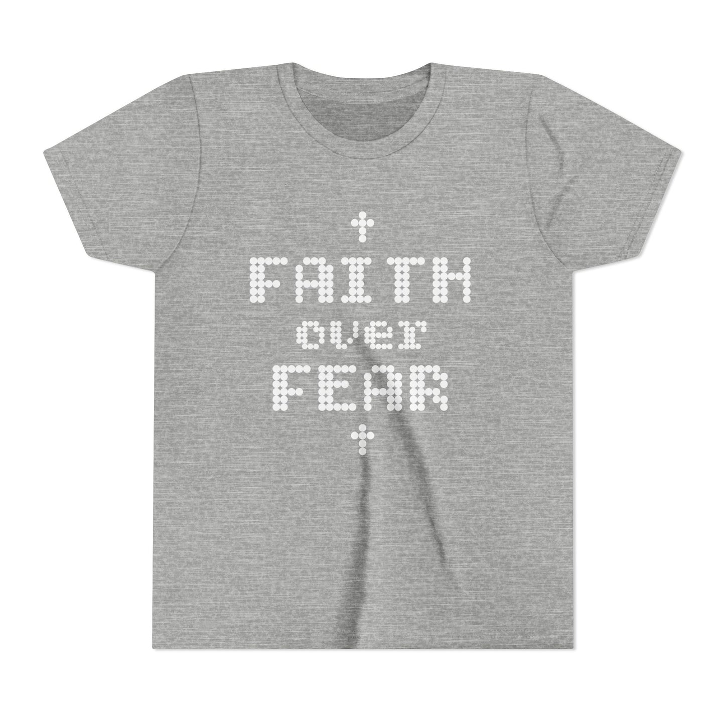 Faith Over Fear Youth Short Sleeve Tee