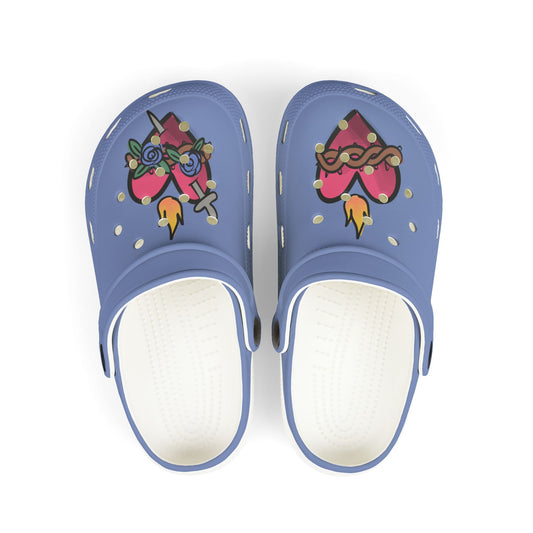 Sacred Heart and Immaculate Heart Kid's Foam Clogs